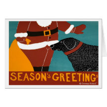 Seasons Greetings card Stephen Huneck
