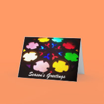 Season's Greetings Christmas Card