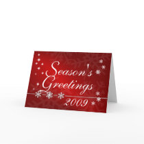 Season's Greetings - Christmas Card by SquirrelHugger Season's Greetings - Christmas Card