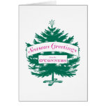 Seasons Greetings Christmas Card-Custom cards