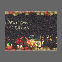 Seasons Greetings Christmas Cards postcards