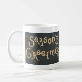 'Season's Greetings Christmas Coffee Mug mug