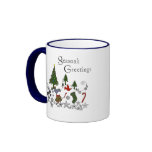 Season's Greetings Christmas Coffee Mug