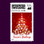 Season's Greetings Christmas Tree Postage