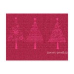 Season's Greetings -Christmas trees