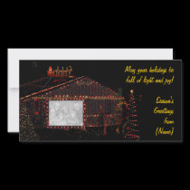 Season's Greetings (customizable) photo cards