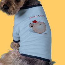 Season's Greetings (Eatings) Pig Cartoon. pet clothing by graphicdoodles Season's Greetings (Eatings) Pig Cartoon. pet clothing