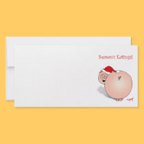 Season's Greetings (Eatings) Pig Cartoon. photo cards by graphicdoodles Season's Greetings (Eatings) Pig Cartoon. photo cards