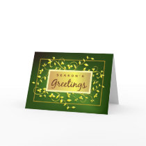 Season's Greetings - Executive Greeting Card by SquirrelHugger Season's Greetings - Executive Greeting Card