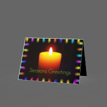Season's Greetings Flame cards