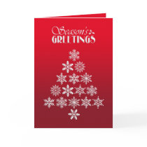 Seasons Greetings Folded Card