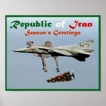 Seasons Greetings from Iran Print