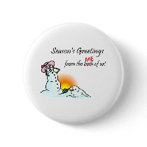 Seasons Greetings From The Both Of Us Me buttons by TeeZazzle Seasons Greetings From The Both Of Us Me buttons