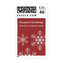 Season's Greetings, from Your Company - Customized Stamps