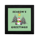 Seasons Greetings Trinket Boxes