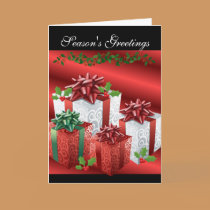 Season's Greetings Gifts cards
