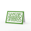 Seasons Greetings Green Card