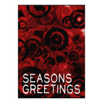 Seasons Greetings Greeting Card 13 invitations