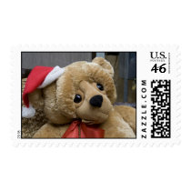 Season's Greetings - Holiday Bear postage by ZenfulDelights Season's Greetings - Holiday Bear postage