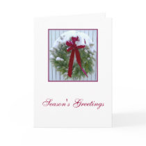 Season's Greetings Holiday Card