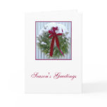 Season's Greetings Holiday Card