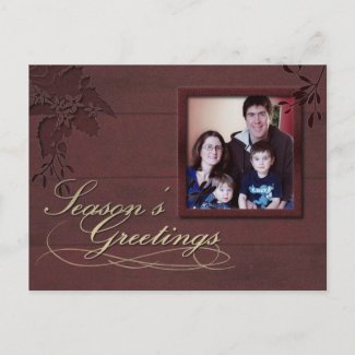 holiday card - board house christmas card