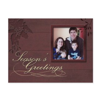 holiday card - board house christmas card