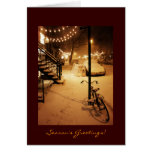 Season's Greetings - Holiday - Snowfall New York Cards