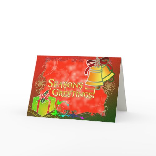 Seasons Greetings Holidays Card card