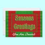 Seasons Greetings invitations