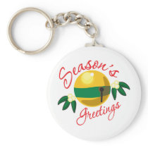 Seasons Greetings Keychain