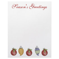 Season's Greetings letterhead by Designsbyme Season's Greetings letterhead