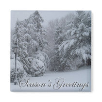 Season's Greetings magnet