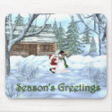Season's Greetings mousepads