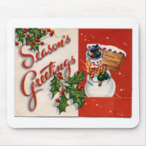 Season's Greetings mousepads