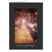 Season's Greetings - New York Winter Greeting Card
