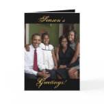 Season's Greetings, Obama Family Christmas Cards