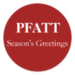 Season's Greetings, PFATT stickers