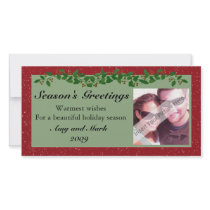 Season's Greetings Photo Card photo cards