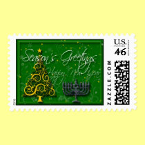 Season's Greetings stamps