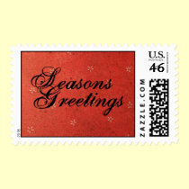 Seasons Greetings Postage postage