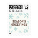 Season's Greetings Postage postage by ericar70 Season's Greetings Postage postage