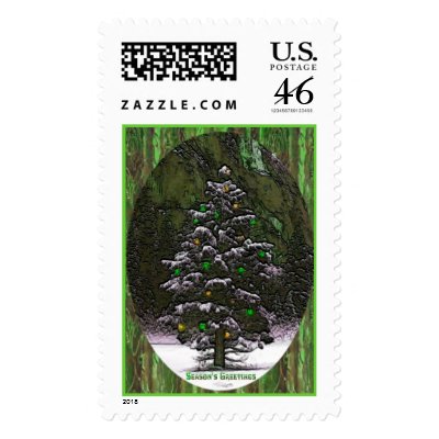 Season's Greetings postage