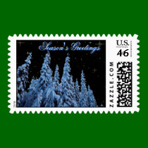Season's Greetings postage