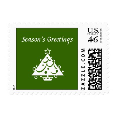 Season's Greetings postage