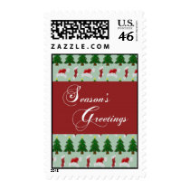 Season's Greetings Postage postage by WinterHolidayGifts Season's Greetings Postage postage