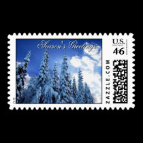 Season's Greetings postage