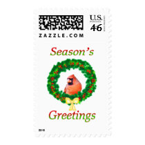 Season's Greetings postage