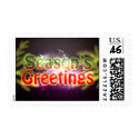 Season's Greetings postage
