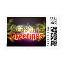 Season's Greetings postage